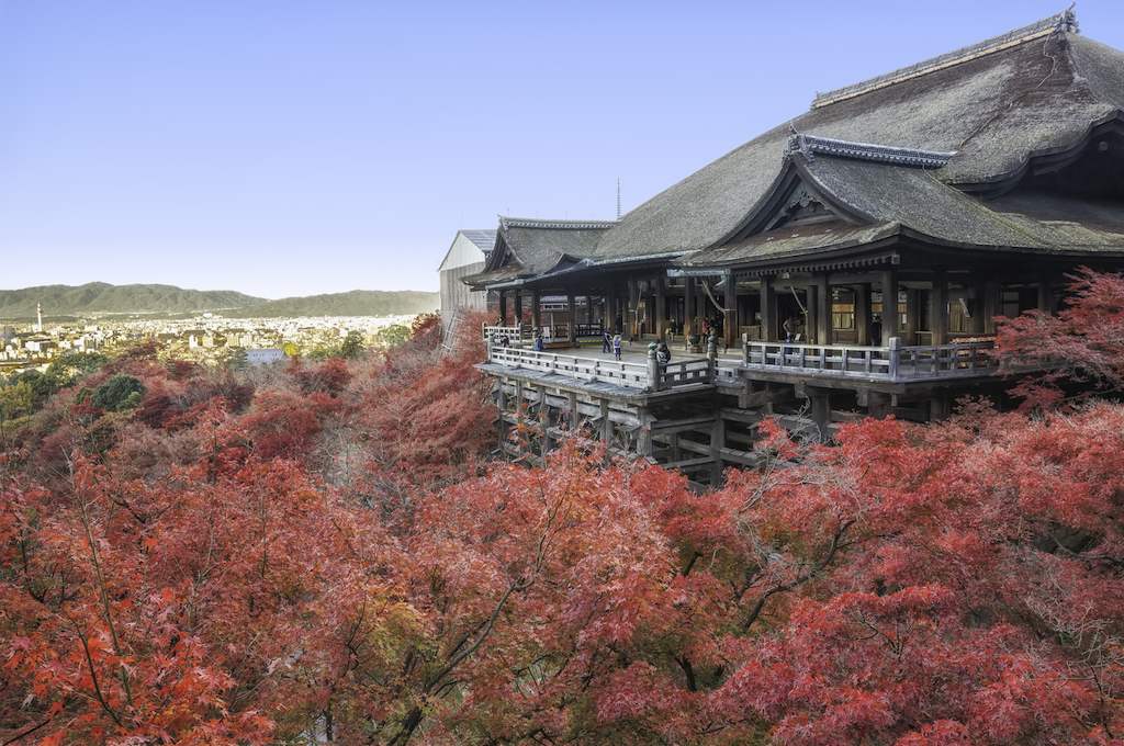 清らかな清泉が湧き続ける清水寺